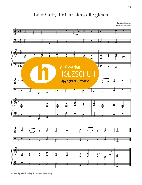 Lobt Gott, ihr Christen, alle gleich